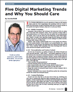 3PL Americas magazine, a publication of the IWLA (International Warehouse Logistics Association)