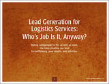 Lead Generation for Logistics Services